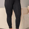 Black Plus Size High Waist Pocketed Skinny Pants