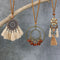 Multicolor 3pcs Bohemian Retro Tasseled Pendant Necklace